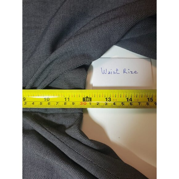 RW&CO Women Madison Pants Size 8 Mid Rise Black Wide-Leg Office Career - Picture 10 of 13